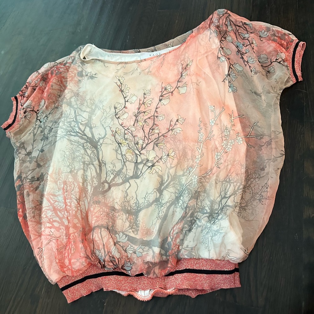 Kaos printed top